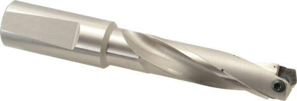 Guhring - 0.807 to 0.826" Diam, 67mm Max Depth, 1" Shank Diam, 99mm Flute, Replaceable Tip Drill - HT 800 WP Insert, Series 4107 - Eagle Tool & Supply