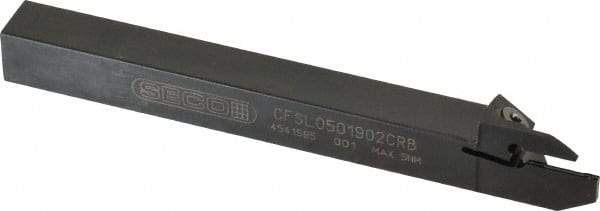 Seco - CFSL, Left Hand Cut, 1/2" Shank Height x 1" Shank Width, Indexable Turning Toolholder - 5" OAL, LC.. 1902.. Insert Compatibility, Series Multi-Directional Turning (MDT) - Eagle Tool & Supply