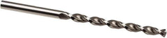 Guhring - 11.8mm, 130° Point, Parabolic Flute, High Speed Steel Taper Length Drill Bit - Bright Finish, 128mm Flute Length, 195mm OAL, Series 501 - Eagle Tool & Supply