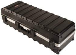 SKB Corporation - 16" Wide x 12-3/8" High, Utility Case - Black, Polypropylene - Eagle Tool & Supply