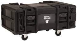 SKB Corporation - Tool Box Steel Shock Racks - 19" Wide x 30" Deep x 7" High, Black, For Delicate Equipment - Eagle Tool & Supply