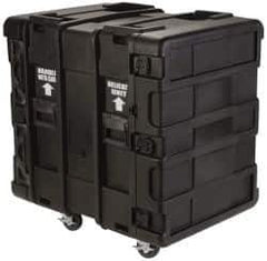 SKB Corporation - Tool Box Steel Shock Racks - 19" Wide x 24" Deep x 24-1/2" High, Black, For Delicate Equipment - Eagle Tool & Supply