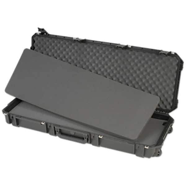 SKB Corporation - 17-1/2" Wide x 7" High, Clamshell Hard Case - Black, Polystyrene - Eagle Tool & Supply