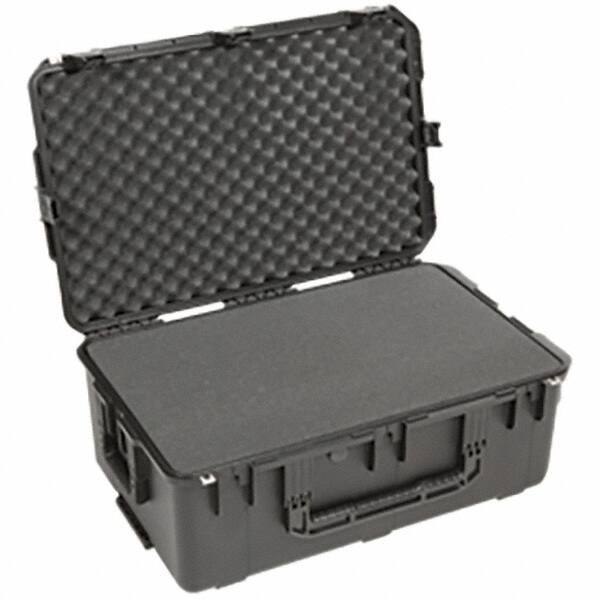 SKB Corporation - 20-17/32" Wide x 12-1/2" High, Clamshell Hard Case - Black, Polystyrene - Eagle Tool & Supply