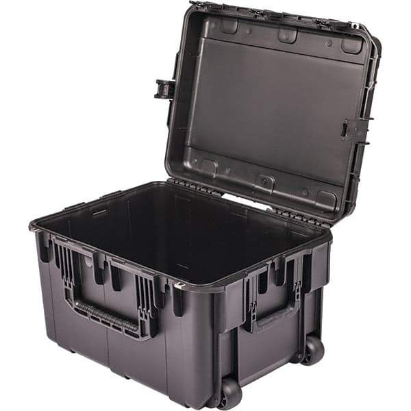 SKB Corporation - 19-1/2" Wide x 15-5/8" High, Clamshell Hard Case - Black, Polystyrene - Eagle Tool & Supply