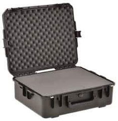 SKB Corporation - 17" Wide x 10-1/2" High, Molded Case - Black, Polypropylene - Eagle Tool & Supply