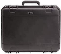 SKB Corporation - 15-1/2" Wide x 7-1/2" High, Molded Case - Black, Polypropylene - Eagle Tool & Supply