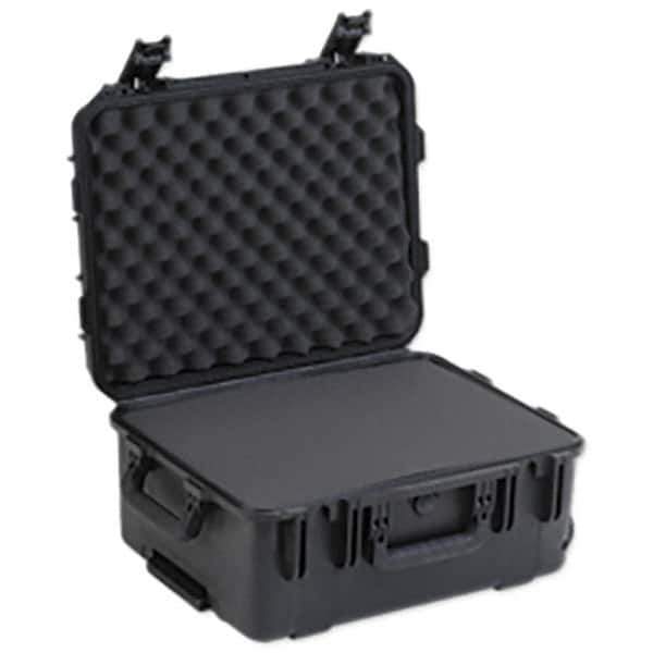 SKB Corporation - 16-3/4" Wide x 9-53/64" High, Clamshell Hard Case - Black, Polystyrene - Eagle Tool & Supply