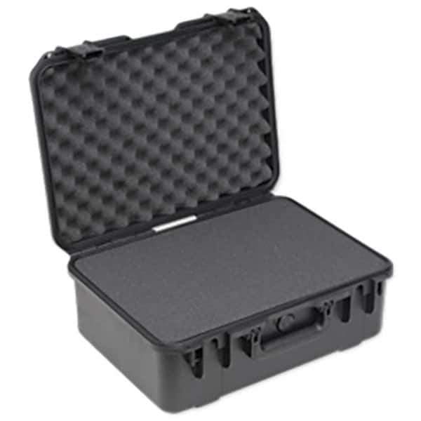 SKB Corporation - 15-1/2" Wide x 7-7/8" High, Clamshell Hard Case - Black, Polystyrene - Eagle Tool & Supply