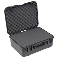 SKB Corporation - 15-1/2" Wide x 7-7/8" High, Clamshell Hard Case - Black, Polystyrene - Eagle Tool & Supply