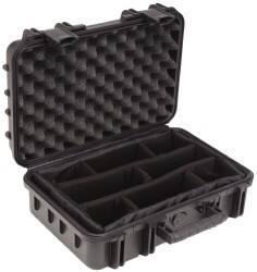 SKB Corporation - 10" Wide x 5-1/2" High, Molded Case - Black, Polypropylene - Eagle Tool & Supply