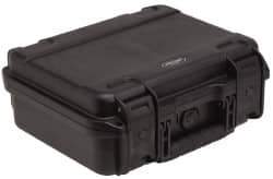 SKB Corporation - 10" Wide x 5-1/2" High, Molded Case - Black, Polypropylene - Eagle Tool & Supply