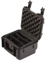 SKB Corporation - 7" Wide, Molded Case - Black, Polypropylene - Eagle Tool & Supply