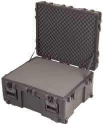 SKB Corporation - 25" Wide x 15" High, Roto Case - Black, Polypropylene - Eagle Tool & Supply