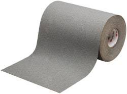 3M - Gray Solid Color Anti-Slip Vinyl Tape - 12" Wide x 60' Long - Eagle Tool & Supply