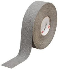 3M - Gray Solid Color Anti-Slip Vinyl Tape - 2" Wide x 60' Long - Eagle Tool & Supply