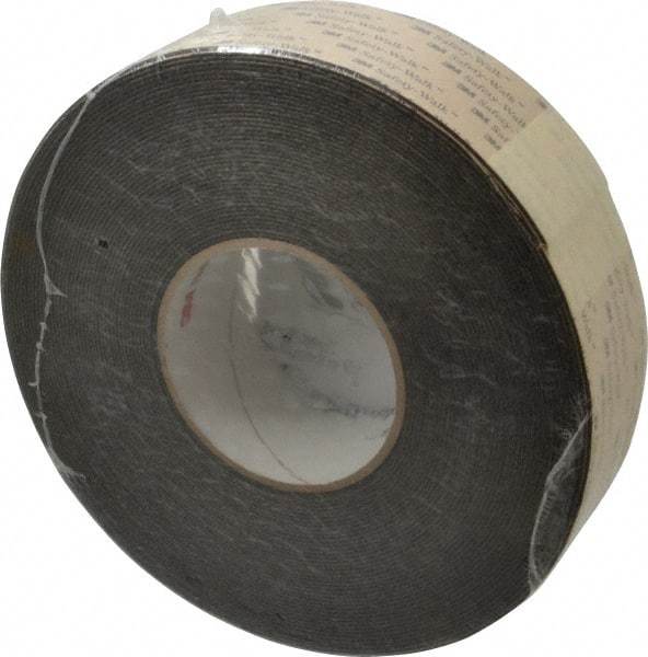 3M - Black Solid Color Anti-Slip Vinyl Tape - 2" Wide x 60' Long - Eagle Tool & Supply