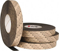 3M - Black Solid Color Anti-Slip Vinyl Tape - 1" Wide x 60' Long - Eagle Tool & Supply