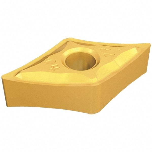 Iscar - DNMG442 PP Grade IC807 Carbide Turning Insert - TiAlN Finish, 55° Diamond, 1/2" Inscr Circle, 1/4" Thick, 1/32" Corner Radius - Eagle Tool & Supply
