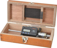Mitutoyo - 0.35" to 0.425", IP65, TiN Finish, Electronic Inside Micrometer - 0.00005" Resolution, 0.0001" Accuracy - Eagle Tool & Supply
