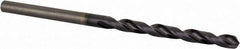 Guhring - 1/8" 118° Solid Carbide Jobber Drill - FIREX Finish, Right Hand Cut, Spiral Flute, Straight Shank, 65mm OAL, Faceted Point - Eagle Tool & Supply