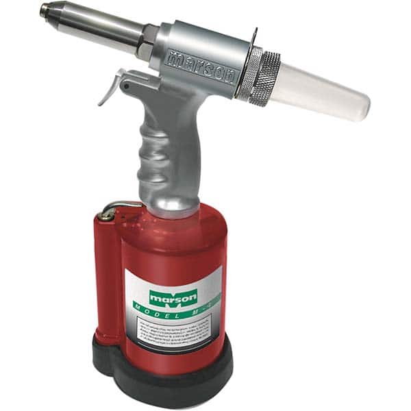 Marson - Air Riveters Riveter Type: Pneudraulic Riveter Open End Rivet Capacity: 1/4 - Eagle Tool & Supply
