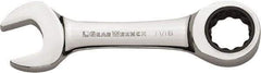 GearWrench - 5/8" 12 Point Combination Wrench - Chrome Vanadium Steel, Full Polish Finish - Eagle Tool & Supply