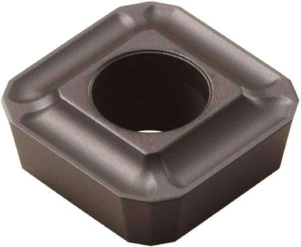 Seco - SPGX502 C1 Grade DP3000 Carbide Indexable Drill Insert - TiCN/Al2O3 Finish, Square, 7/32" Inscribed Circle - Eagle Tool & Supply