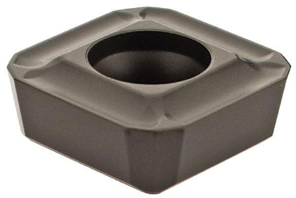 Seco - SPGX11T3 C1 Grade DP3000 Carbide Indexable Drill Insert - TiCN/Al2O3 Finish, Square, 29/64" Inscribed Circle - Eagle Tool & Supply