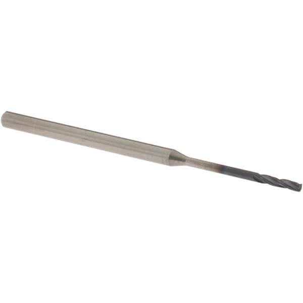 OSG - 1.6mm 140° 3-Flute Solid Carbide Extra Length Drill Bit - Eagle Tool & Supply