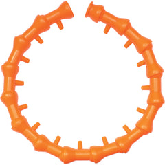 Coolant Hose System Component - 1/2″ Inside Diameter System-1/2″ Circle Flow Nozzles w/15 Side Flows & End Caps (Pack of 1) - Eagle Tool & Supply