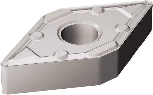 Sandvik Coromant - DNMX431 WF Grade 5015 Carbide Turning Insert - Uncoated, 55° Diamond, 1/2" Inscr Circle, 3/16" Thick, 1/64" Corner Radius - Eagle Tool & Supply