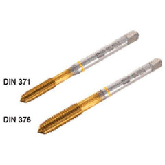 Iscar - M4.5x0.75 Metric Coarse 6HX Thread Forming Tap - High Speed Steel, 70mm OAL, 14mm Thread Length, Right Hand Thread, Series TP11 - Eagle Tool & Supply