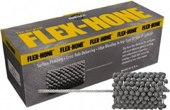 Brush Research Mfg. - 7" to 7-1/2" Bore Diam, 0.8333333 Grit, Aluminum Oxide Flexible Hone - Extra Fine, 17-1/2" OAL - Eagle Tool & Supply