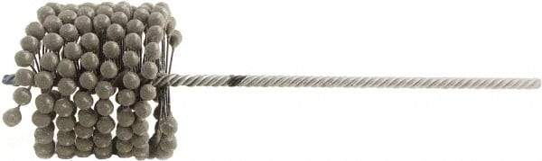 Brush Research Mfg. - 3-1/2" to 3-3/4" Bore Diam, 60 Grit, Aluminum Oxide Flexible Hone - Coarse, 13-1/2" OAL - Eagle Tool & Supply