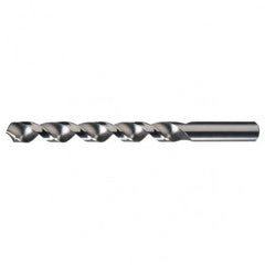 #35 RHS / RHC HSS 118 Degree Radial Point High Helix Jobber Drill - Bright - Eagle Tool & Supply