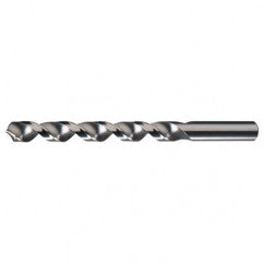 #34 RHS / RHC HSS 118 Degree Radial Point High Helix Jobber Drill - Bright - Eagle Tool & Supply