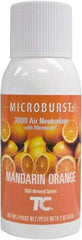 Rubbermaid - 2 oz Air Freshener Dispenser Aerosol Refill - Mandarin Orange, Compatible with Lumecel & Microburst 3000 Dispensers - Eagle Tool & Supply