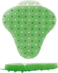 Diversey - Urinal Screen with Block - Green, Apple Scented - Eagle Tool & Supply