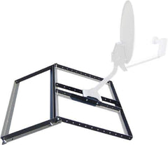 Video Mount - Security Camera Non-Penetrating Pitched Roof Mount - 41" Long, Dark Gray - Eagle Tool & Supply