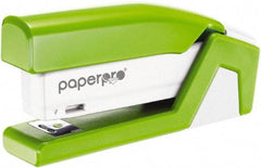 PaperPro - 20 Sheet Half Strip Stapler - Green - Eagle Tool & Supply