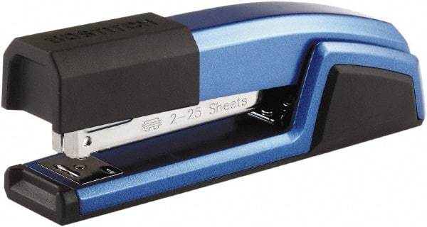 Stanley Bostitch - 25 Sheet Full Strip Desktop Stapler - Blue - Eagle Tool & Supply