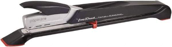 PaperPro - 25 Sheet Full Strip Desktop Stapler - Black/Silver - Eagle Tool & Supply