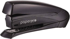 PaperPro - 20 Sheet Half Strip Stapler - Black - Eagle Tool & Supply