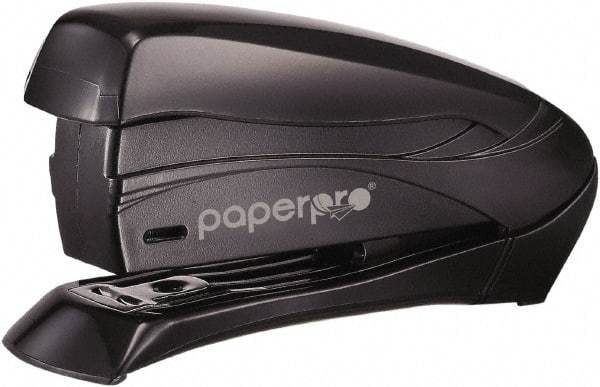 PaperPro - 15 Sheet Full Strip Desktop Stapler - Black - Eagle Tool & Supply