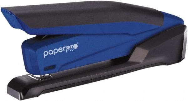 PaperPro - 20 Sheet Full Strip Desktop Stapler - Blue - Eagle Tool & Supply