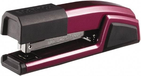 Stanley Bostitch - 25 Sheet Full Strip Desktop Stapler - Magenta - Eagle Tool & Supply