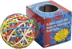 ACCO - 1" Circumference, 1/8" Wide, Light-Duty Band Rubber Band Strapping - 250 Pieces - Eagle Tool & Supply
