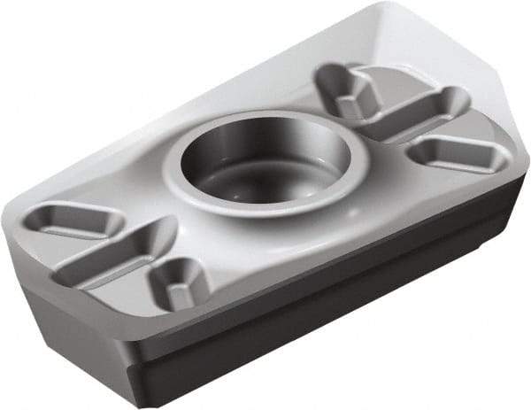 Sandvik Coromant - R790160440 NL Grade H13A Carbide Milling Insert - Uncoated, 4mm Thick, 4mm Corner Radius - Eagle Tool & Supply