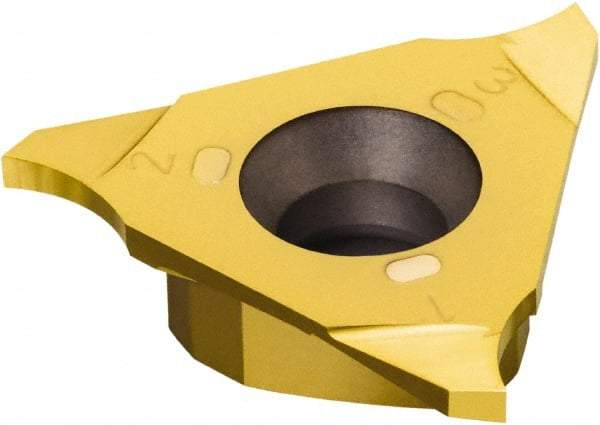 Sandvik Coromant - 3281326502 GM Grade 1025 Carbide Milling Insert - TiCN/TiN Finish, 0.2mm Corner Radius - Eagle Tool & Supply
